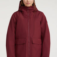 O'Neill TRVLR Series Journey Shell-Parka | Windsor Wine