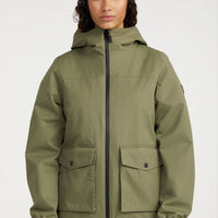 O'Neill TRVLR Series Ecto Shell-Jacke | Deep Lichen Green