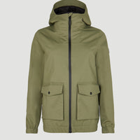 O'Neill TRVLR Series Ecto Shell-Jacke | Deep Lichen Green