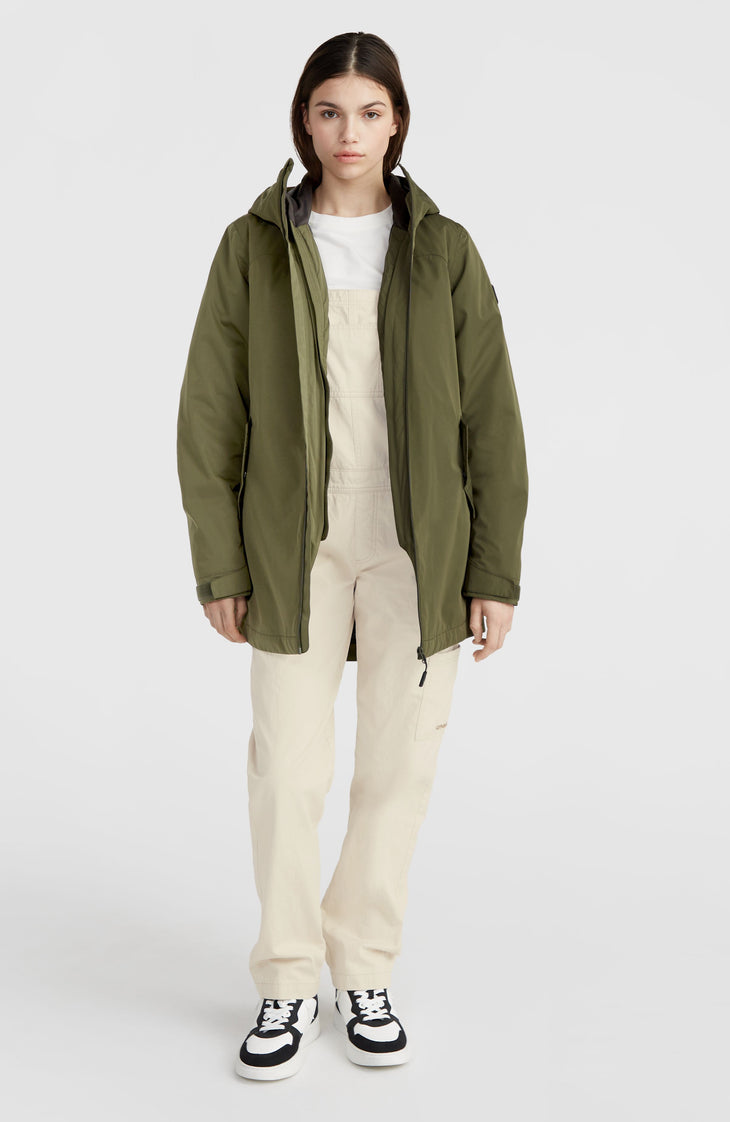 3-in-1 Parka Jacke 10K/10K | Forest Night