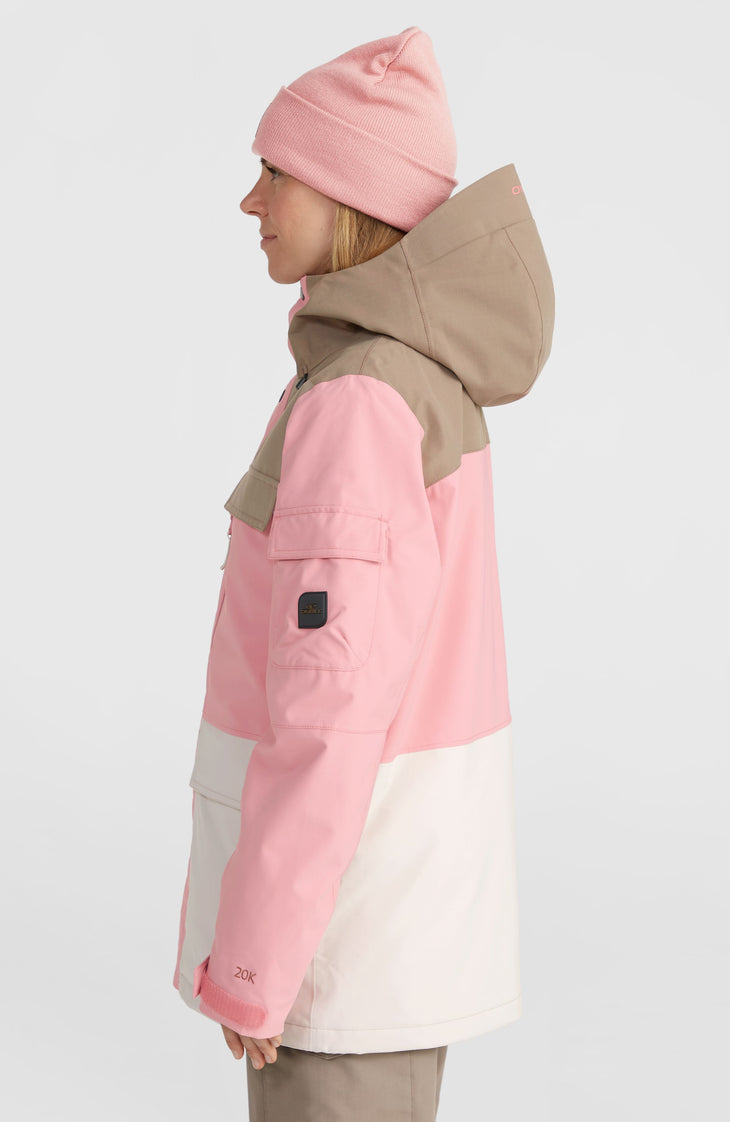 Utility Pro Hybrid-Jacke | Genuine Pink Colour Block