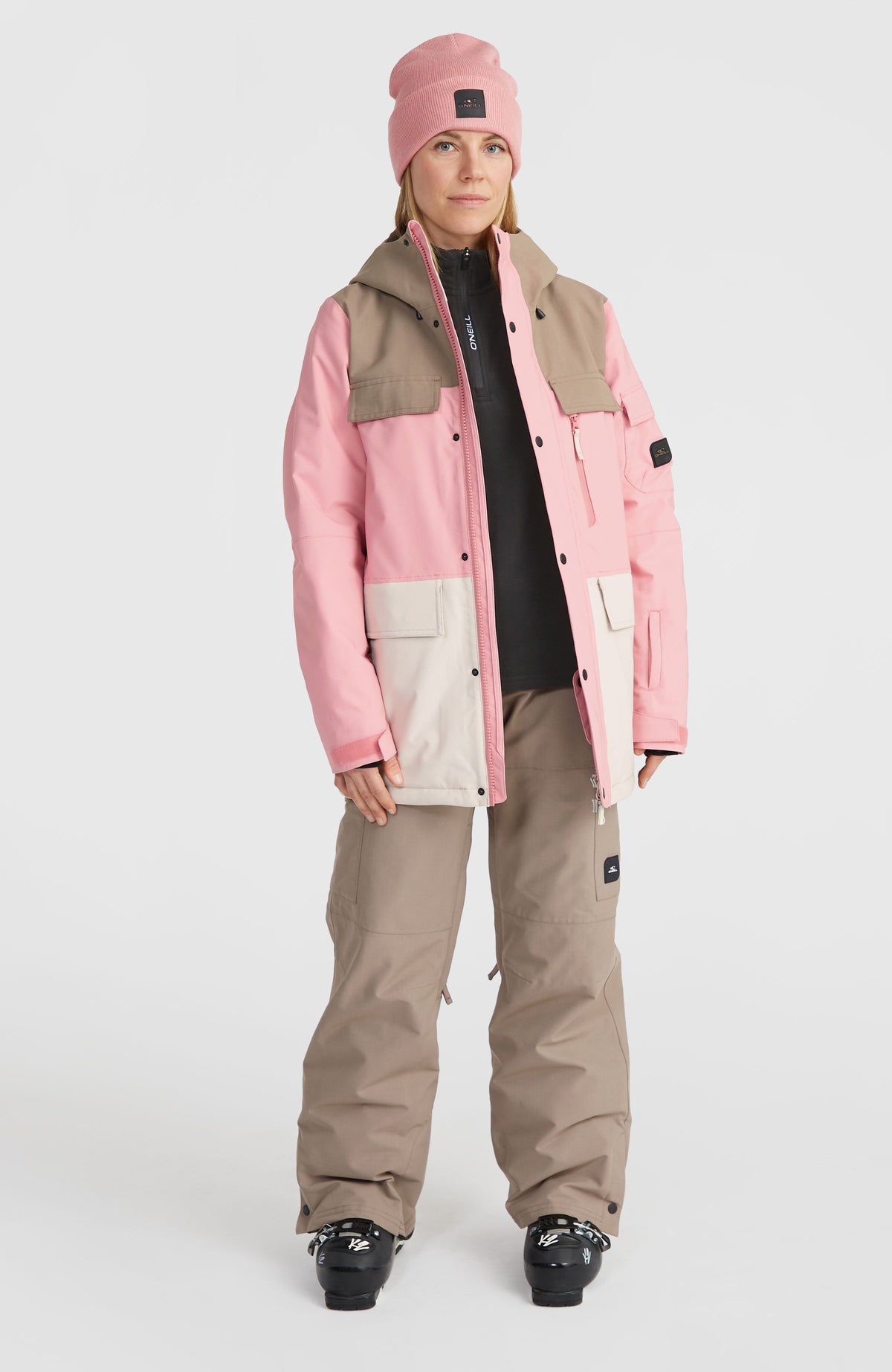 Utility Pro Hybrid-Jacke | Genuine Pink Colour Block