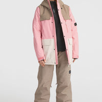 Utility Pro Hybrid-Jacke | Genuine Pink Colour Block