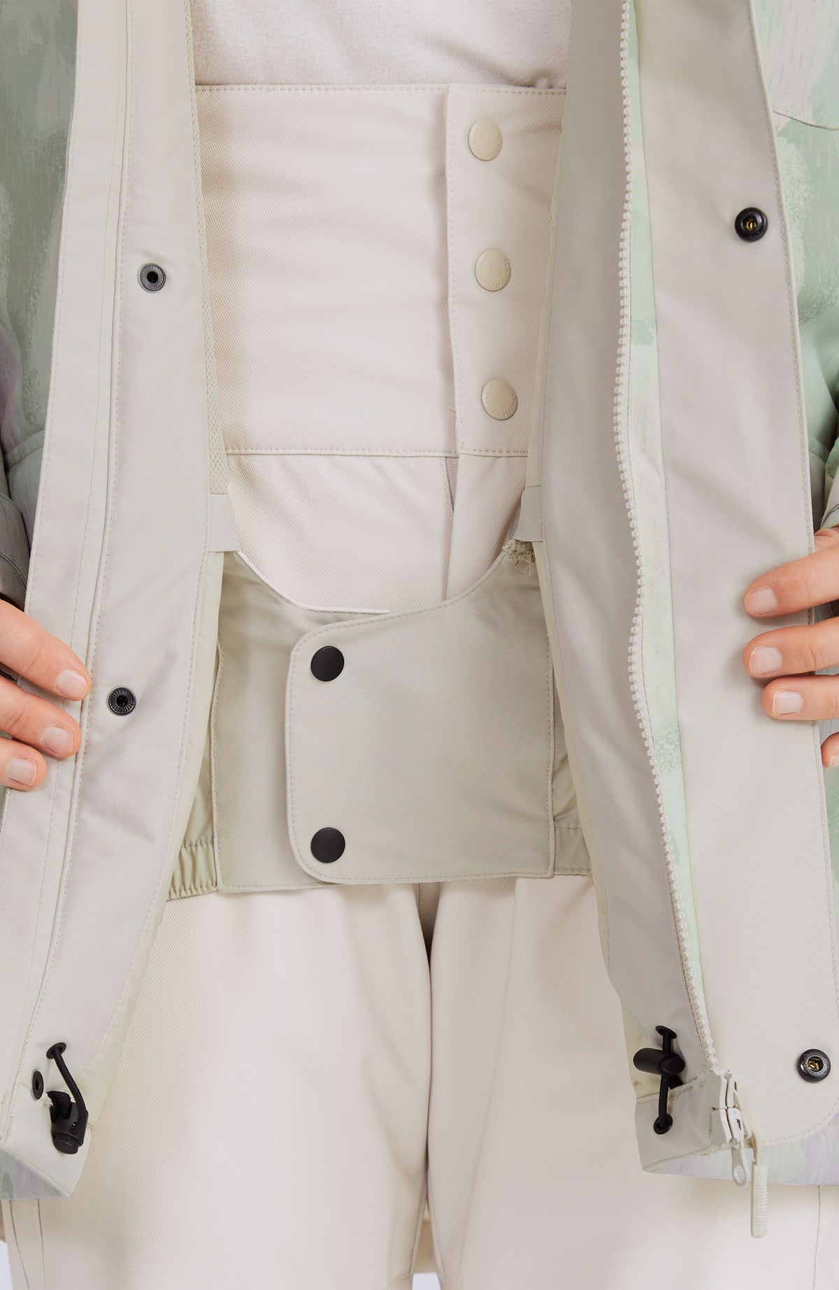 Utility Hybrid-Skijacke | Green Day Camo