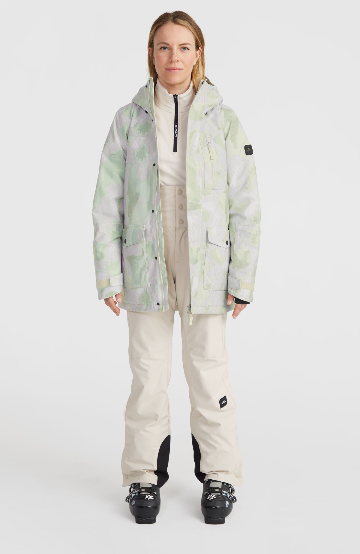 Utility Hybrid-Skijacke | Green Day Camo
