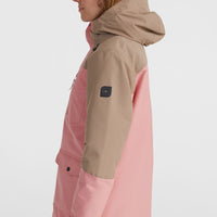 Utility Hybrid-Skijacke | Genuine Pink Colour Block