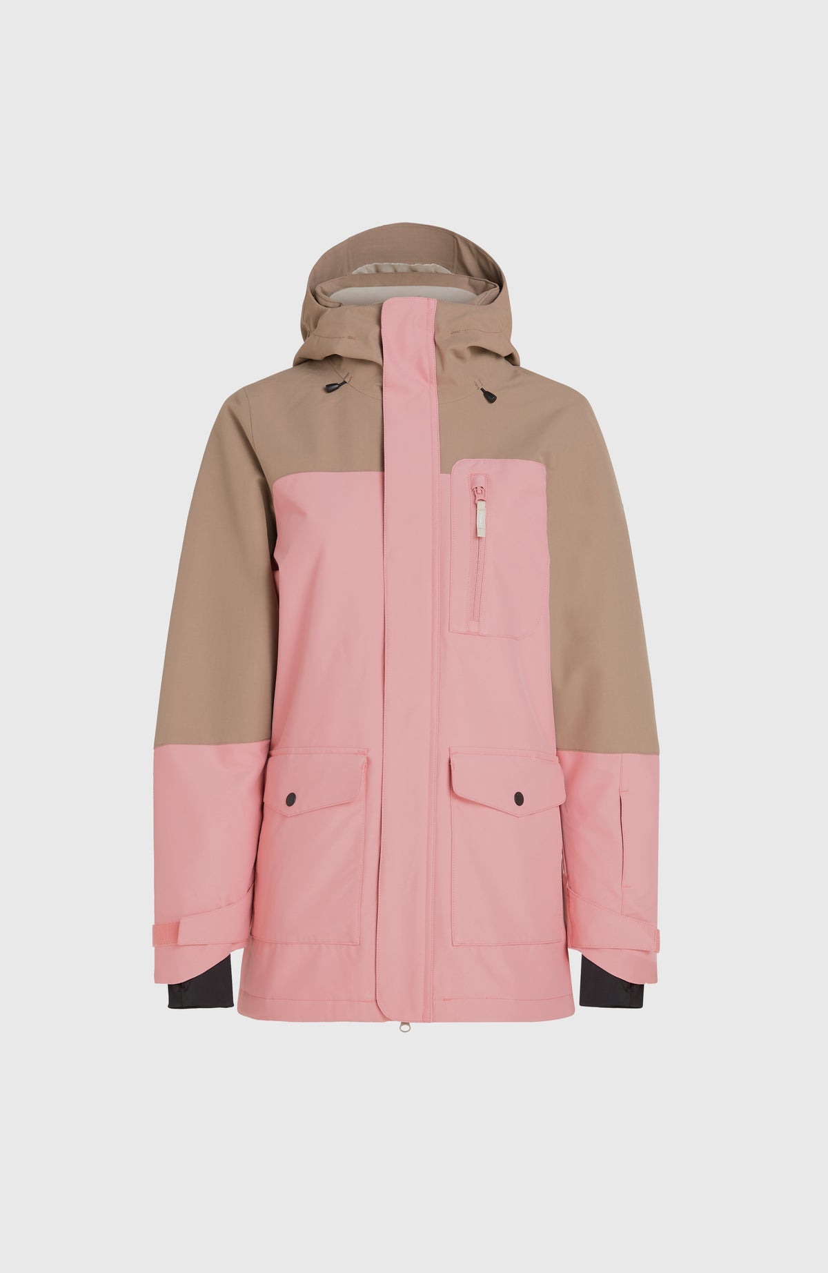 Utility Hybrid-Skijacke | Genuine Pink Colour Block