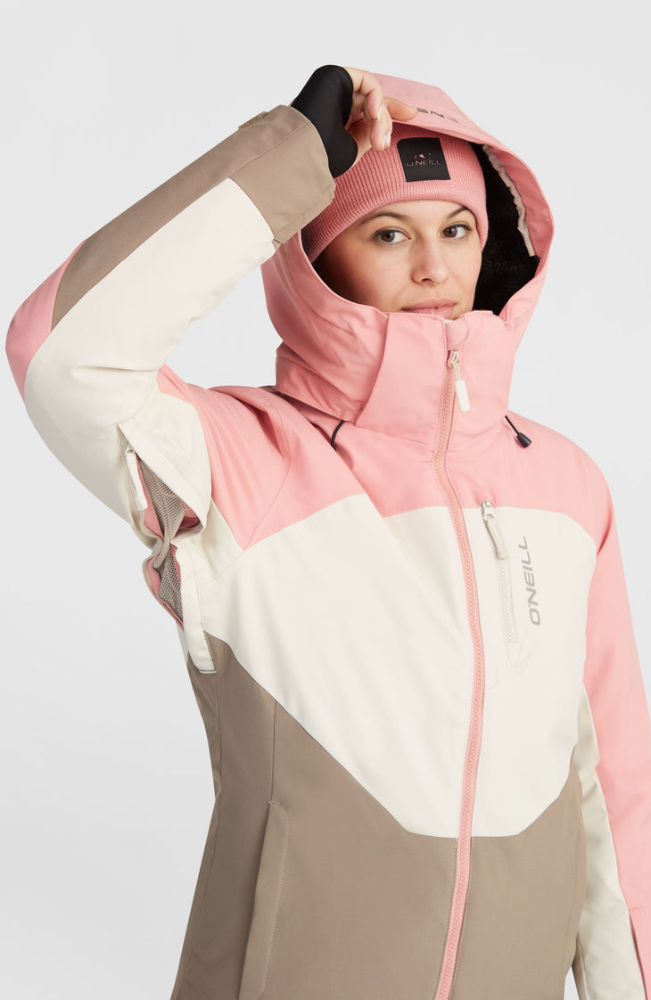 Carbonite Skijacke | Genuine Pink Colour Block