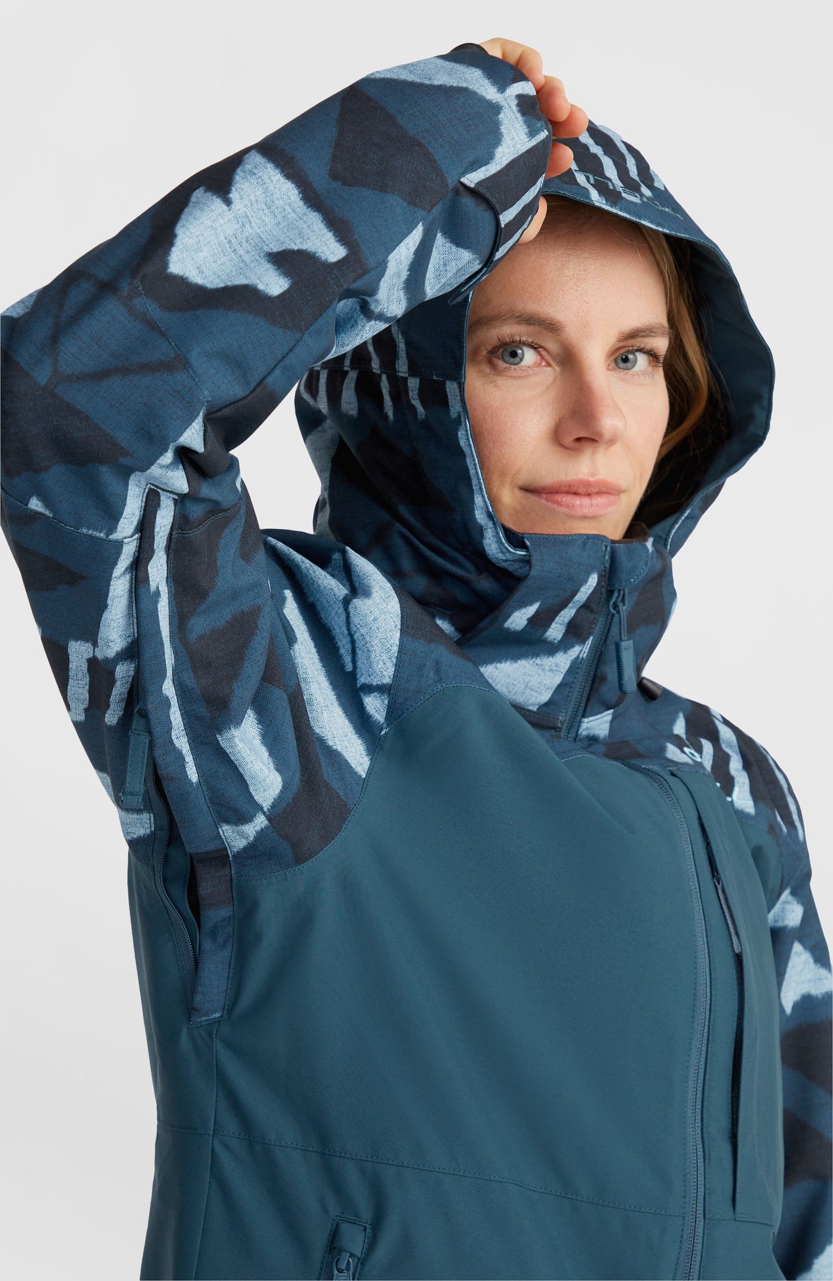 Aplite Plus Skijacke | Blue Triangle Ikat