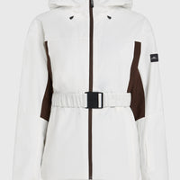FWC'Cruz Hybrid-Skijacke mit Gürtel | Snow White Colour Block