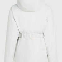 FWC'Cruz Hybrid-Skijacke mit Gürtel | Snow White Colour Block