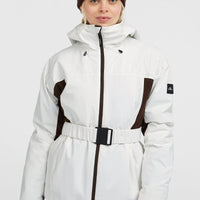 FWC'Cruz Hybrid-Skijacke mit Gürtel | Snow White Colour Block