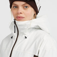 FWC'Cruz Hybrid-Skijacke mit Gürtel | Snow White Colour Block