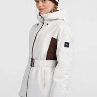 FWC'Cruz Hybrid-Skijacke mit Gürtel | Snow White Colour Block