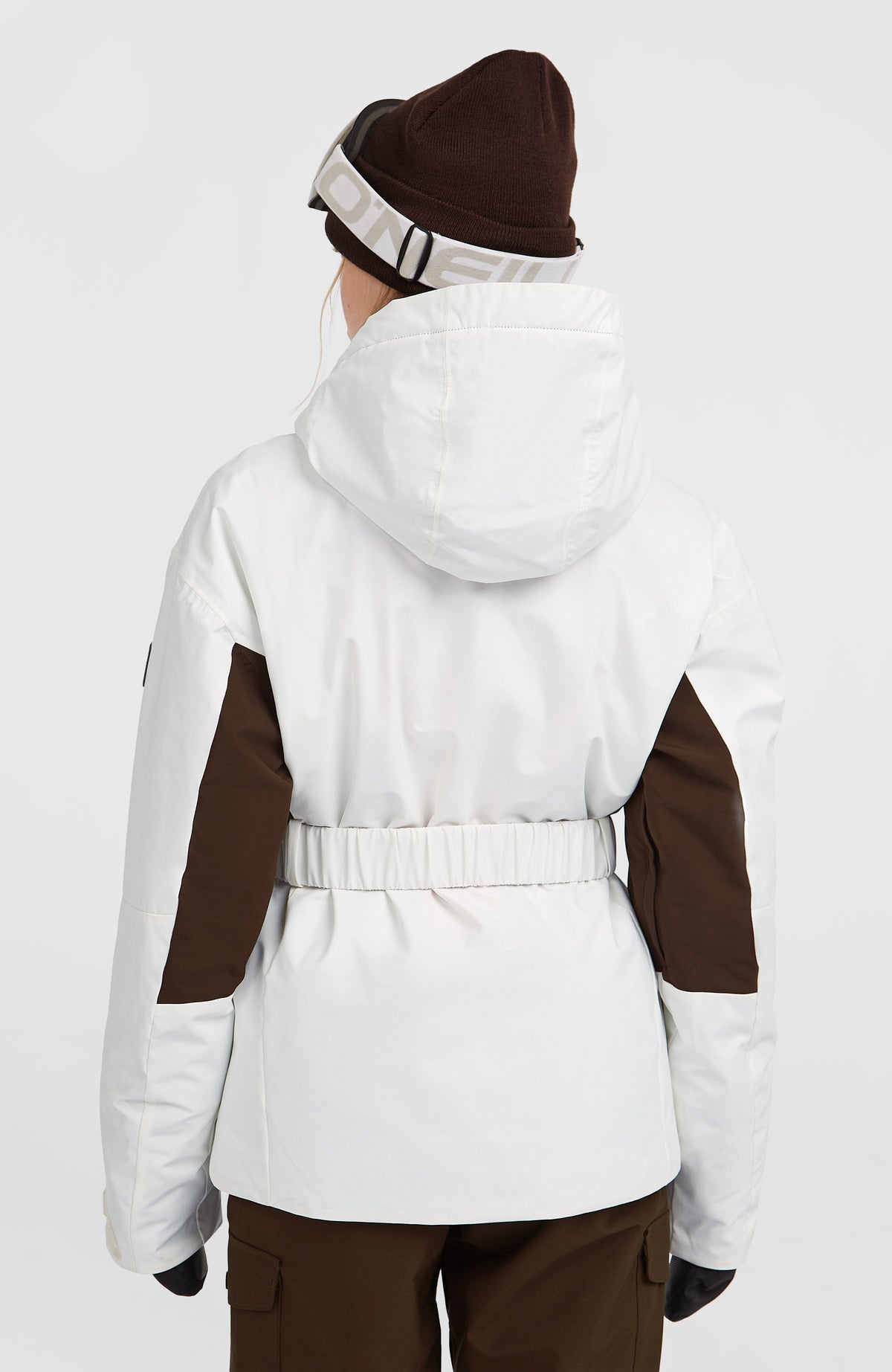 FWC'Cruz Hybrid-Skijacke mit Gürtel | Snow White Colour Block