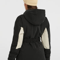 FWC'Cruz Hybrid-Skijacke mit Gürtel | Black Out Colour Block