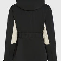 FWC'Cruz Hybrid-Skijacke mit Gürtel | Black Out Colour Block