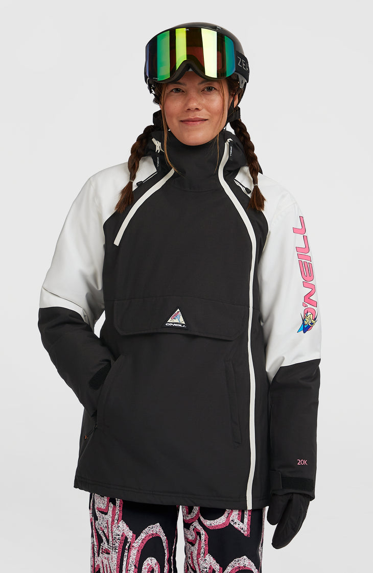 FWC'Play Asymmetric Ski- und Snowboardjacke | Black Out Colour Block