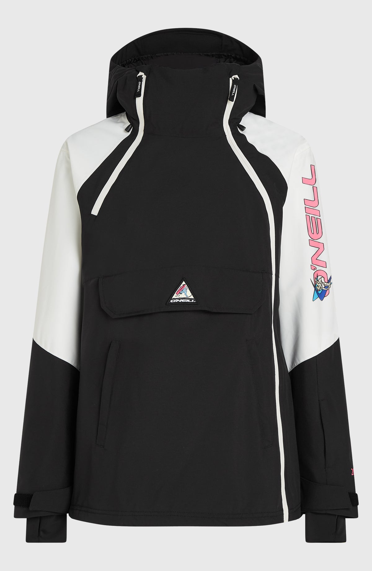 FWC'Play Asymmetric Ski- und Snowboardjacke | Black Out Colour Block