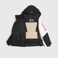 FWC'Play Asymmetric Ski- und Snowboardjacke | Black Out Colour Block