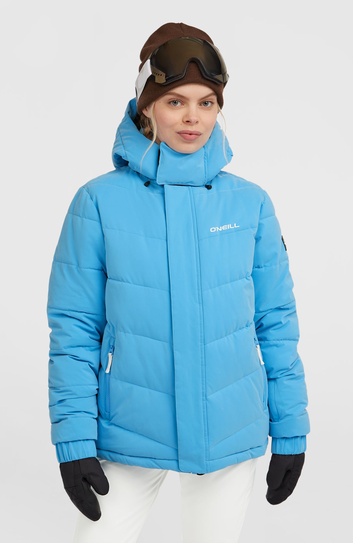 Gesteppte FWC'Cruz Hybrid-Skijacke | Blue Poppy
