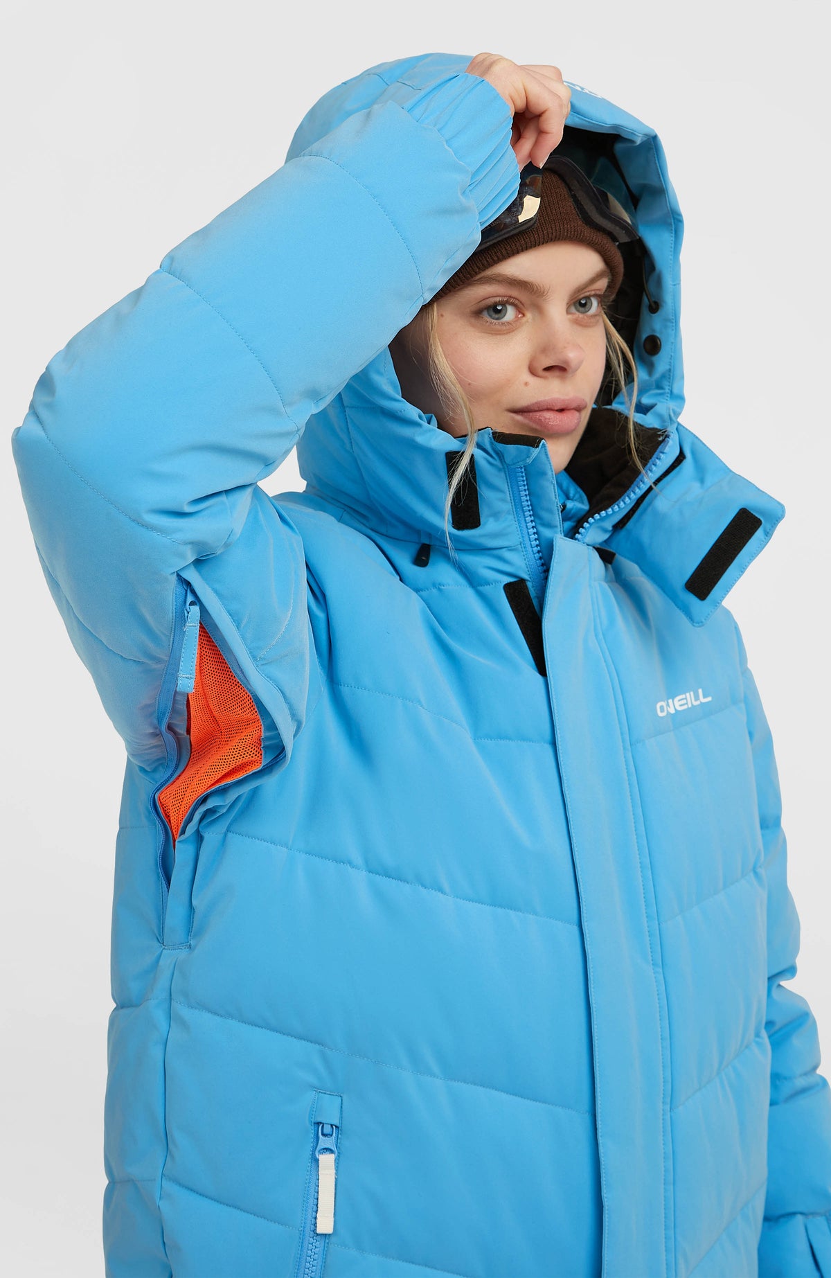Gesteppte FWC'Cruz Hybrid-Skijacke | Blue Poppy