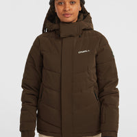 Gesteppte FWC'Cruz Hybrid-Skijacke | Coffee Bean