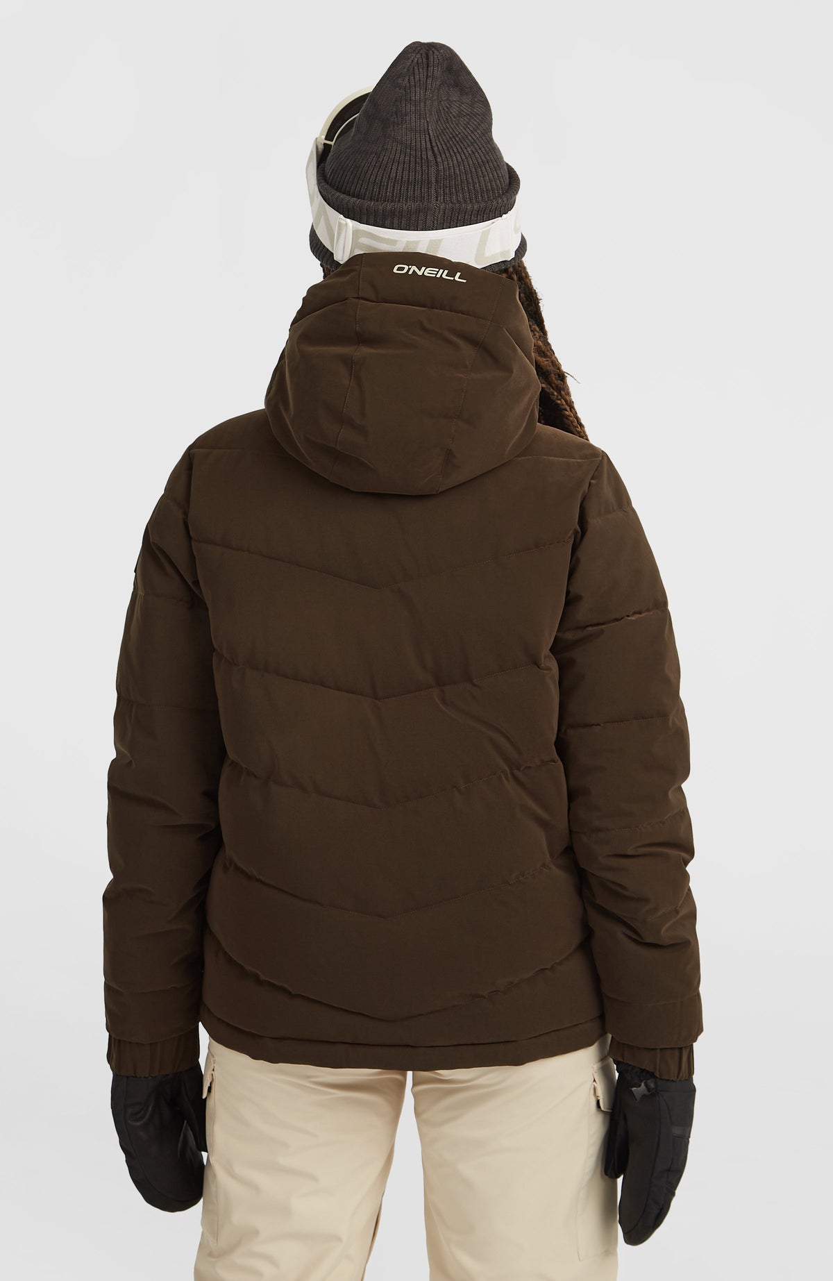 Gesteppte FWC'Cruz Hybrid-Skijacke | Coffee Bean
