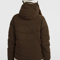 Gesteppte FWC'Cruz Hybrid-Skijacke | Coffee Bean