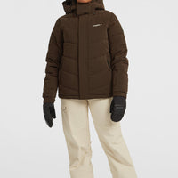 Gesteppte FWC'Cruz Hybrid-Skijacke | Coffee Bean
