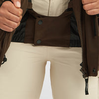 Gesteppte FWC'Cruz Hybrid-Skijacke | Coffee Bean