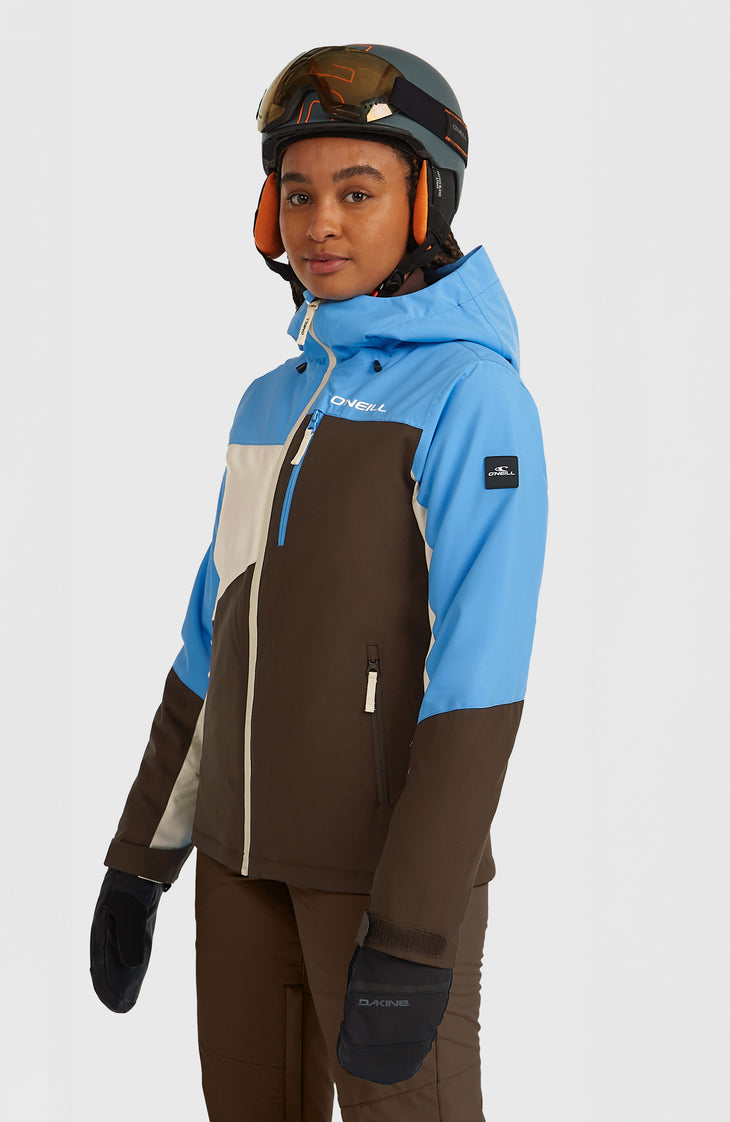 FWC'Cruz Triple Skijacke | Blue Poppy Colour Block