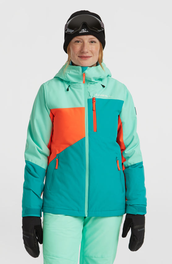 FWC'Cruz Triple Skijacke | Retro Mint Colour Block