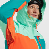FWC'Cruz Triple Skijacke | Retro Mint Colour Block