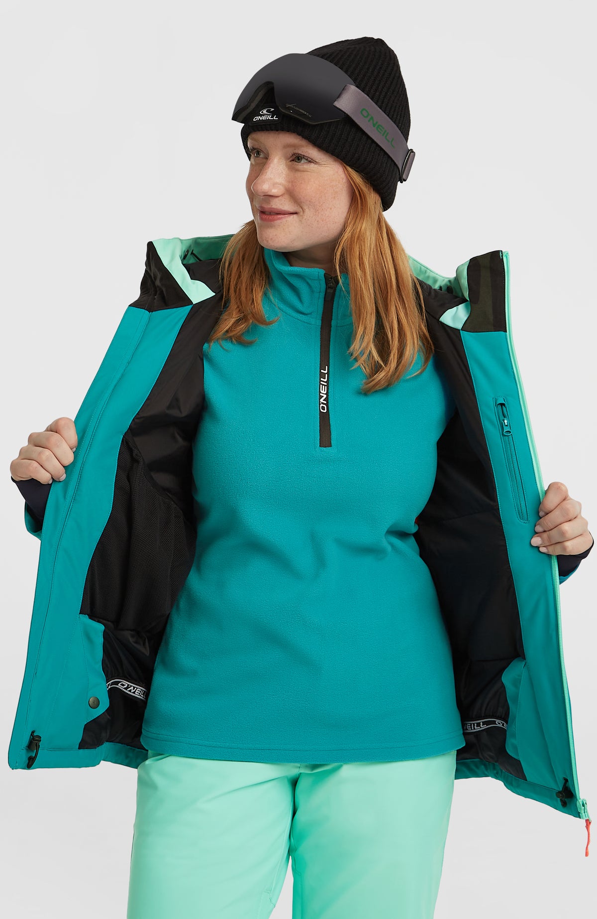 FWC'Cruz Triple Skijacke | Retro Mint Colour Block
