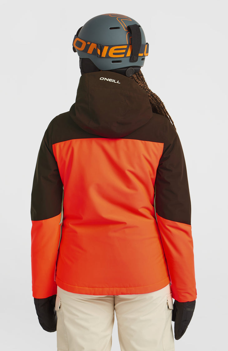 FWC'Cruz Triple Skijacke | Coffee Bean Colour Block