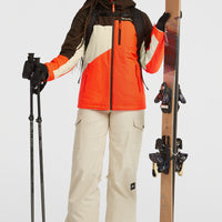 FWC'Cruz Triple Skijacke | Coffee Bean Colour Block