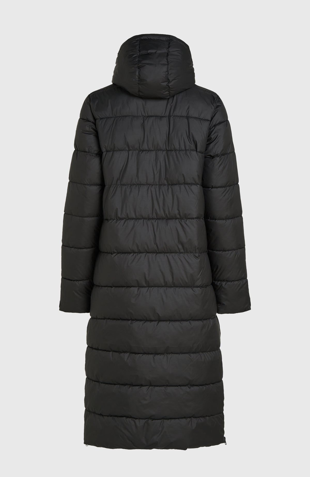Lange Must-Have Steppjacke | Black Out