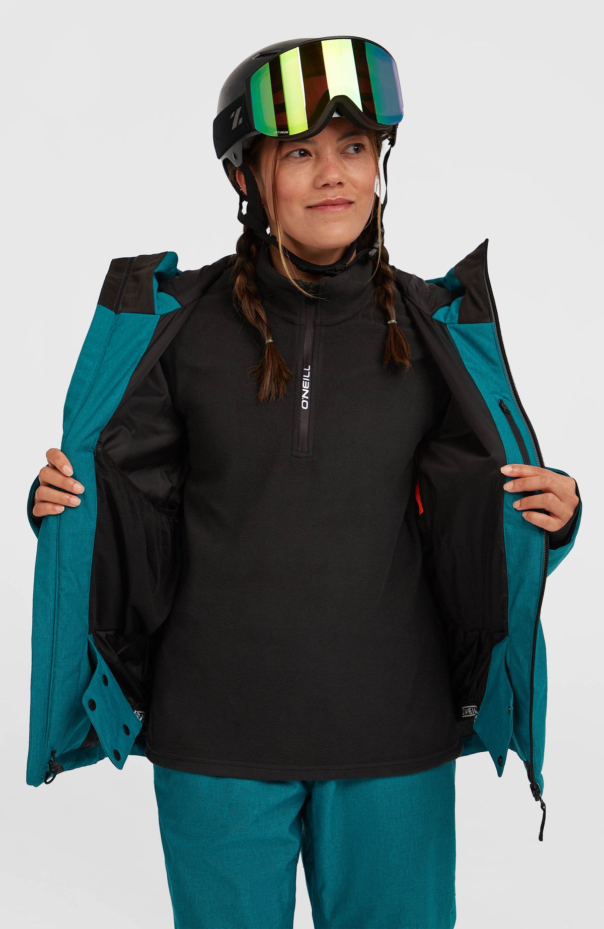FWC'Cruz Melange Skijacke | Island Breeze