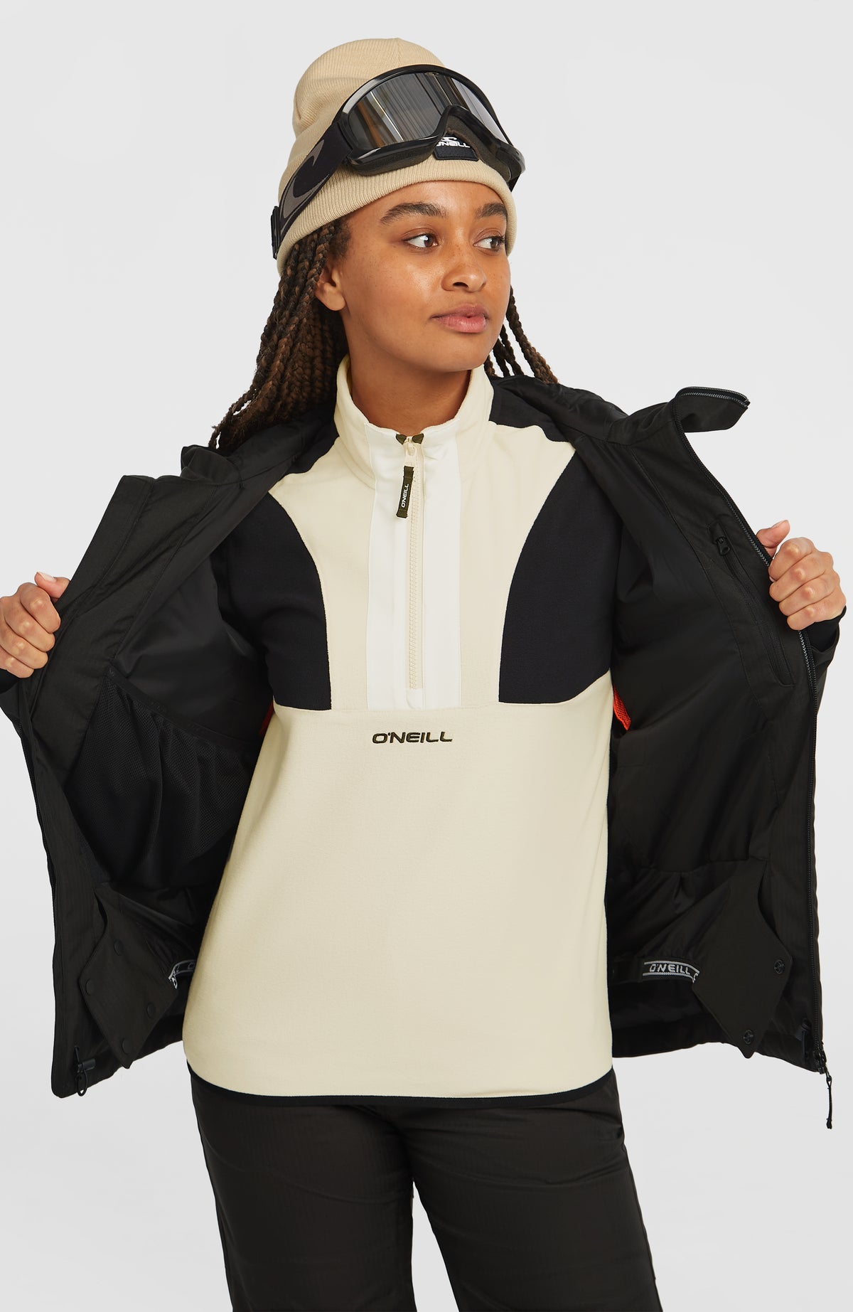 FWC'Cruz Melange Skijacke | Raven