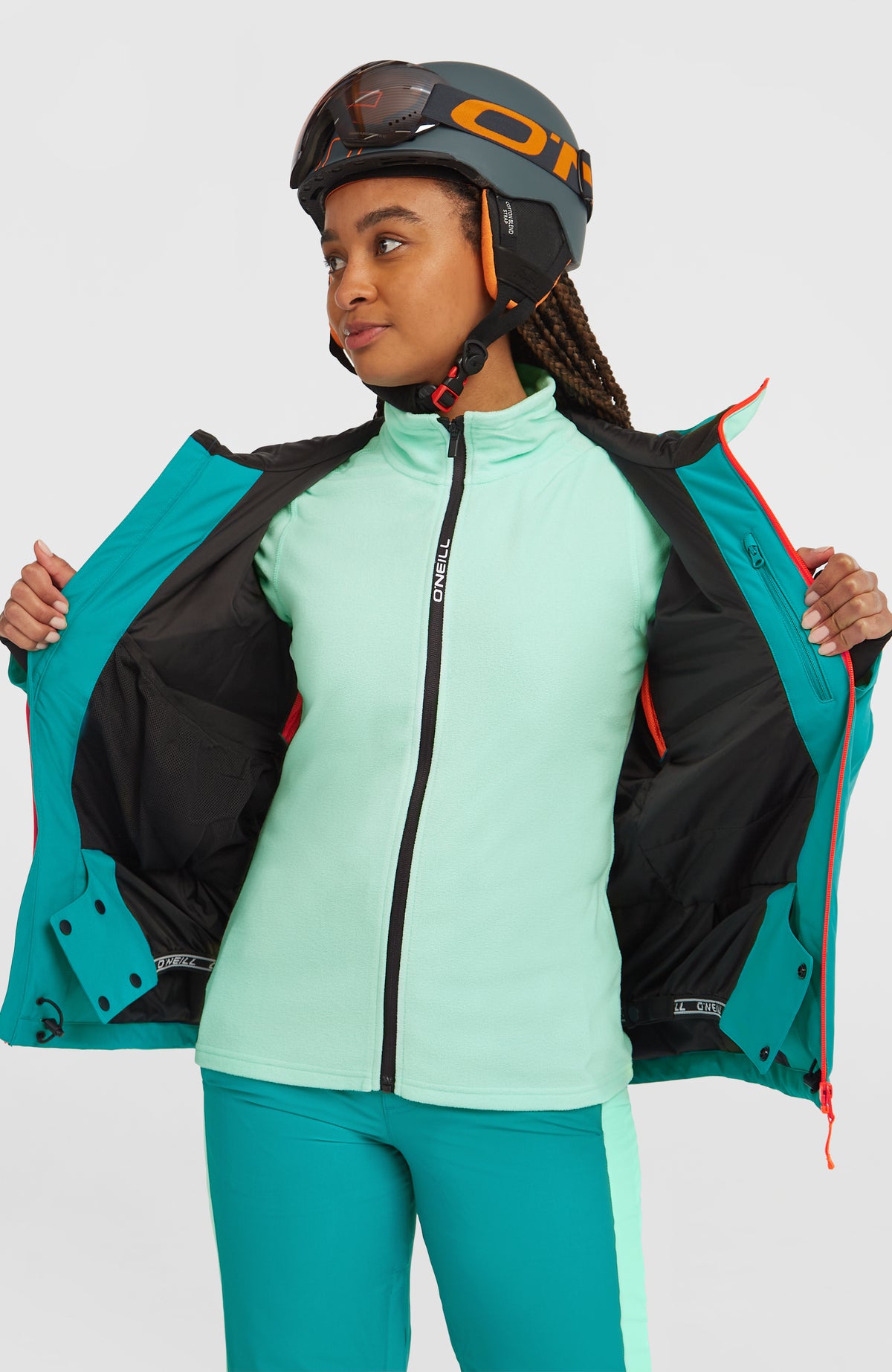 FWC'Cruz Duo Skijacke | Island Breeze Colour Block