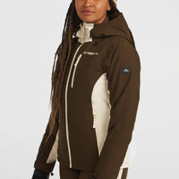 FWC'Cruz Duo Skijacke | Coffee Bean Colour Block