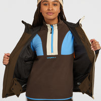 FWC'Cruz Duo Skijacke | Coffee Bean Colour Block