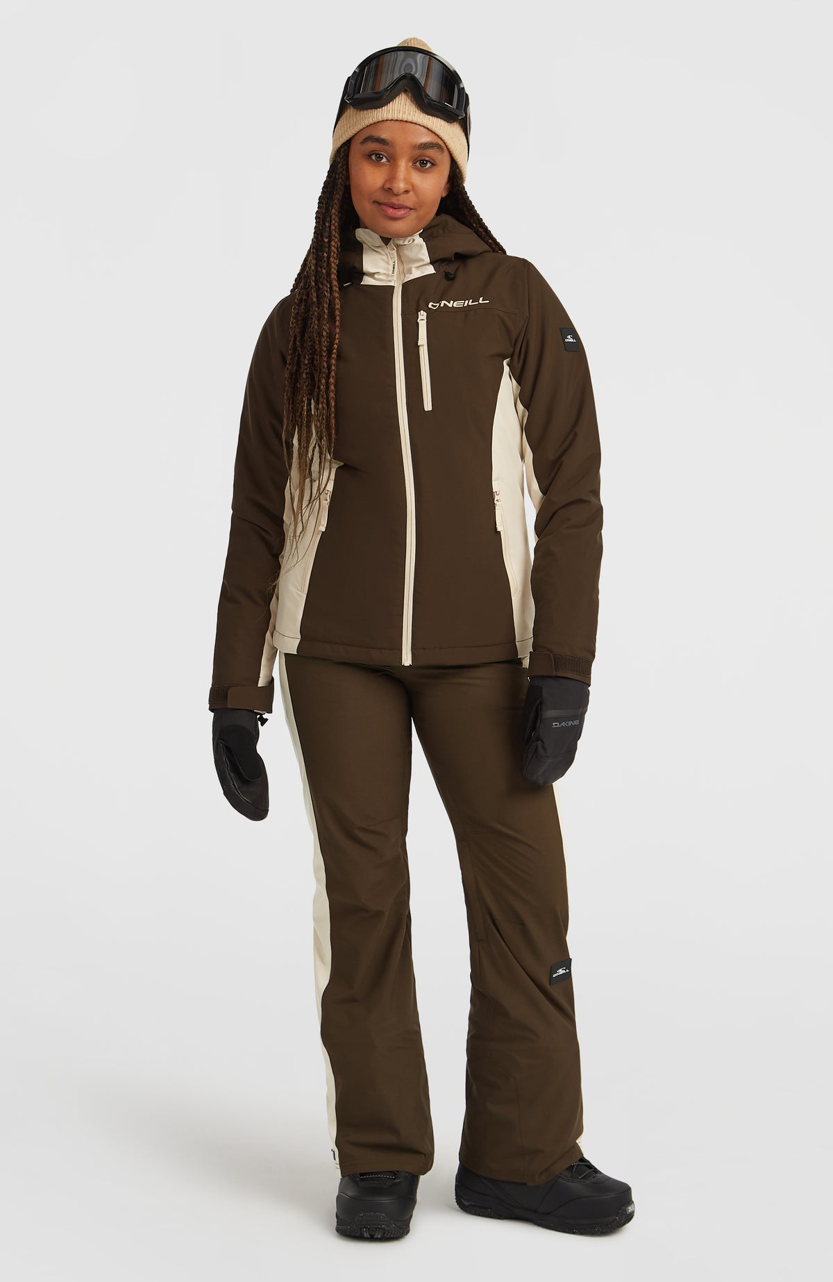 FWC'Cruz Duo Skijacke | Coffee Bean Colour Block