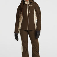 FWC'Cruz Duo Skijacke | Coffee Bean Colour Block