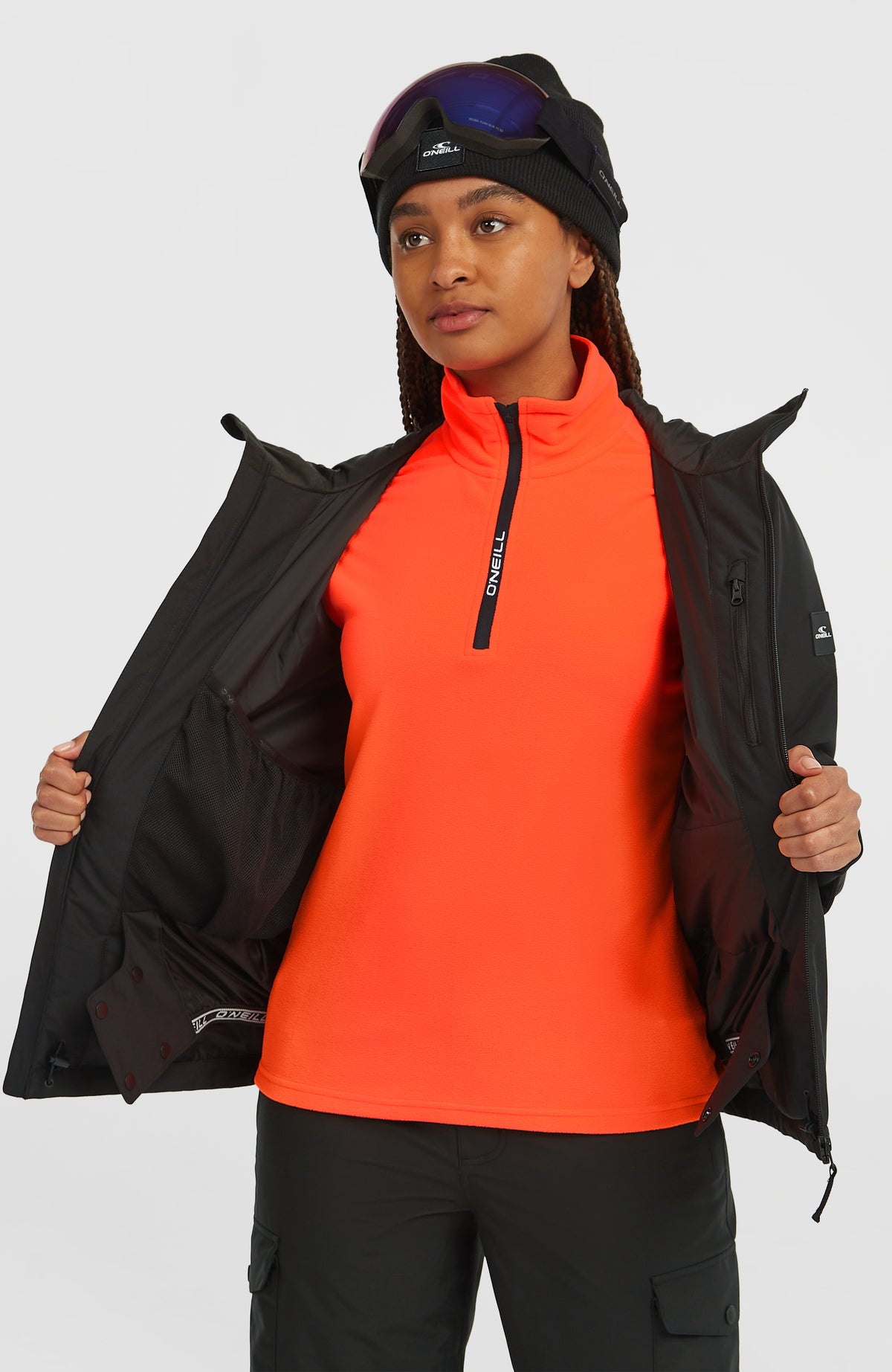 FWC'Cruz Skijacke | Black Out