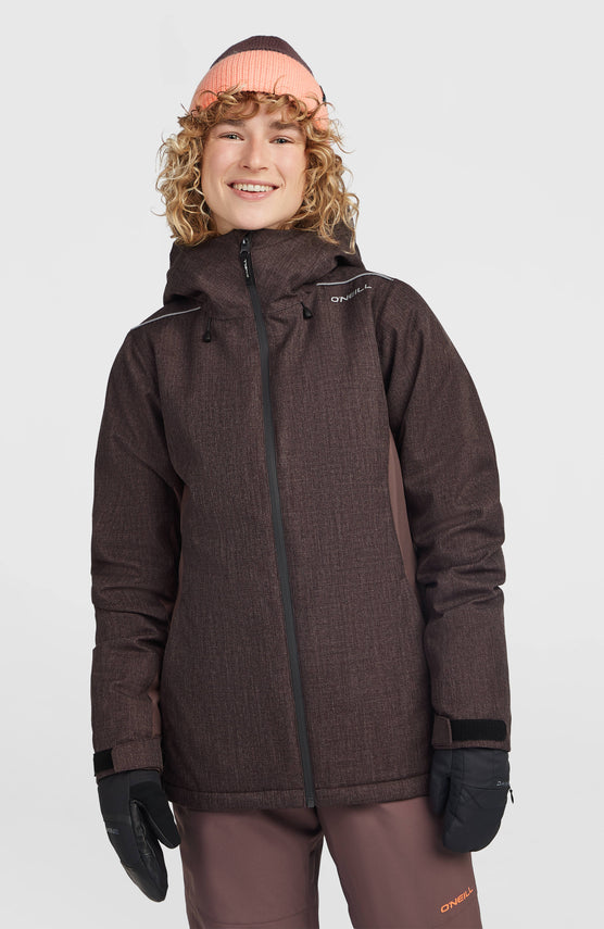 FWC'Cruz Melange Skijacke | Purple Gray