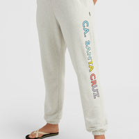 Connective High-Waist Jogginghose | White Melange