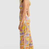 Malia Strandhose | Yellow Scarf Print