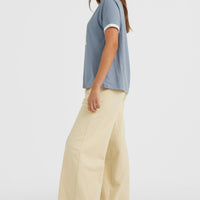 Lulu Wide Leg Jogginghose | Bleached Sand